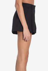 Alexander Wang Classic Flared Mini Shorts Black 1WC1254807--001