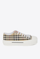 Burberry Signature Check Canvas Sneakers Beige 8050506--A7028