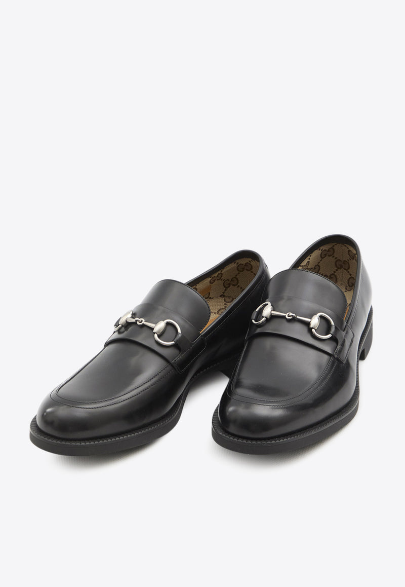 Gucci Horsebit Leather Loafers Black 812152-AAD7W-1000