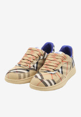 Burberry Terrace Vintage Check Low-Top Sneakers Beige 8095276--B9368