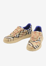 Burberry Terrace Vintage Check Low-Top Sneakers Beige 8095276--B9368