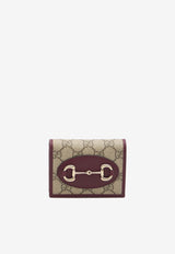 Gucci Horsebit 1995 Monogram Cardholder Beige 621887-FAD6L-9756