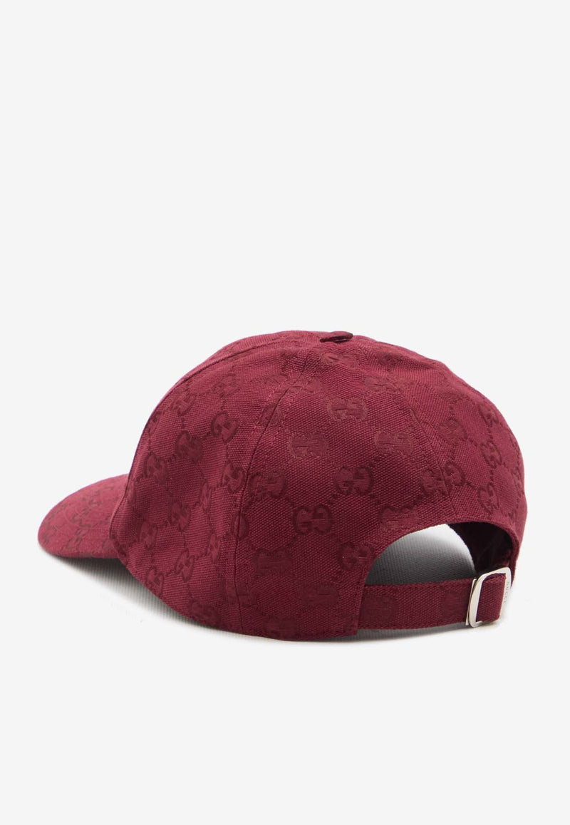 Gucci GG Canvas Baseball Cap Red 807834-4HBDF-8566