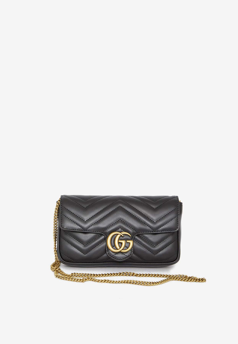 Gucci Mini GG Marmont Crossbody Bag Black 751526-AACCE-1061