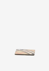 Burberry Vintage Check Cardholder Beige 8095047--A2021