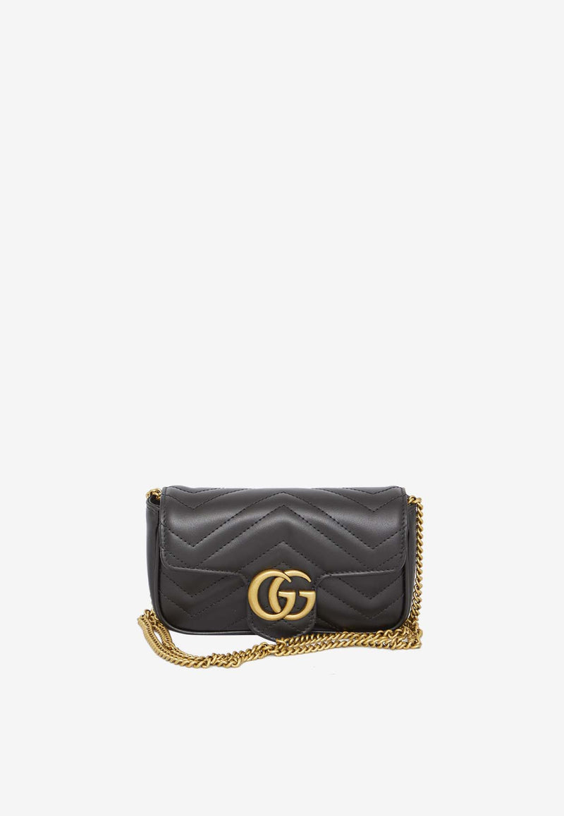 Gucci Mini GG Marmont Crossbody Bag Black 476433-DTDCT-1000