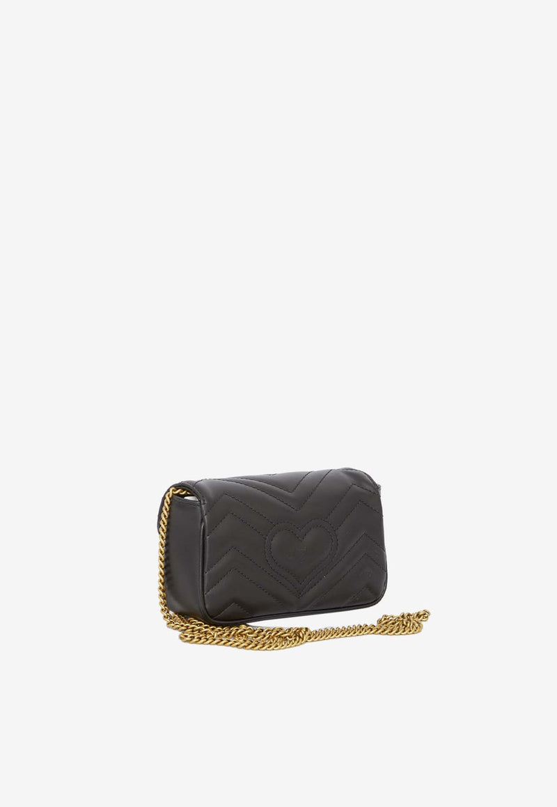 Gucci Mini GG Marmont Crossbody Bag Black 476433-DTDCT-1000