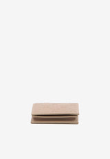 Gucci Mini GG Embossed Leather Wallet  Taupe 815901-AAEEM-1523