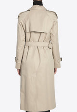 Burberry Long Castleford Trench Coat Gray 8104712--C1761