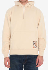 Burberry Logo-Patched Hooded Sweatshirt 8103513--C1740