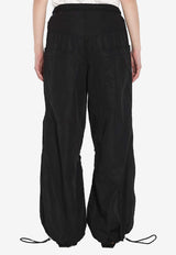 The Attico Wide-Leg Oversized Pants Black 250WCP00255-PLL001AA-100