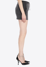 Alexander Wang Washed-Out Mini Pencil Skirt Black 4CC1255063--013C