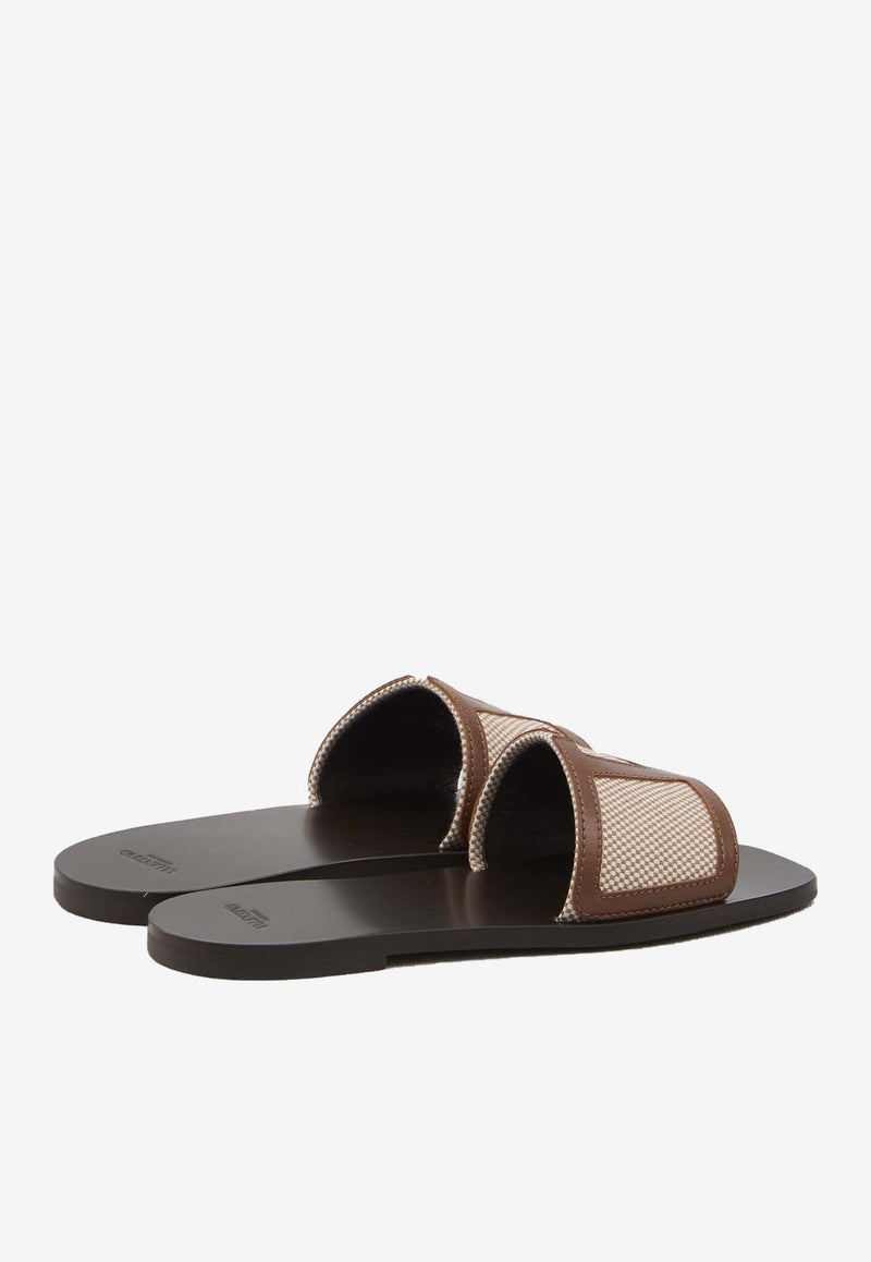 Valentino Superstar Slide Sandals 6W2S0LK2-JHB-ZS5