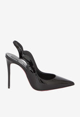 Christian Louboutin Hot Chick Sling 100 Pumps 3220303-B439-BLACK