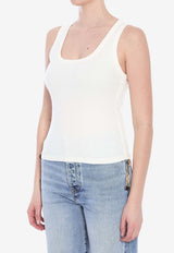 Burberry Festival-Style Tank Top White 8109197--B8764