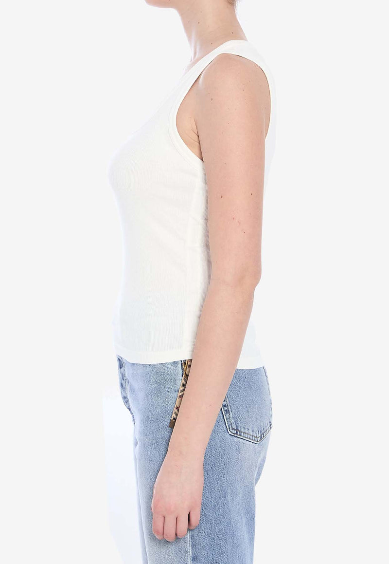 Burberry Festival-Style Tank Top White 8109197--B8764