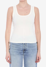 Burberry Festival-Style Tank Top White 8109197--B8764