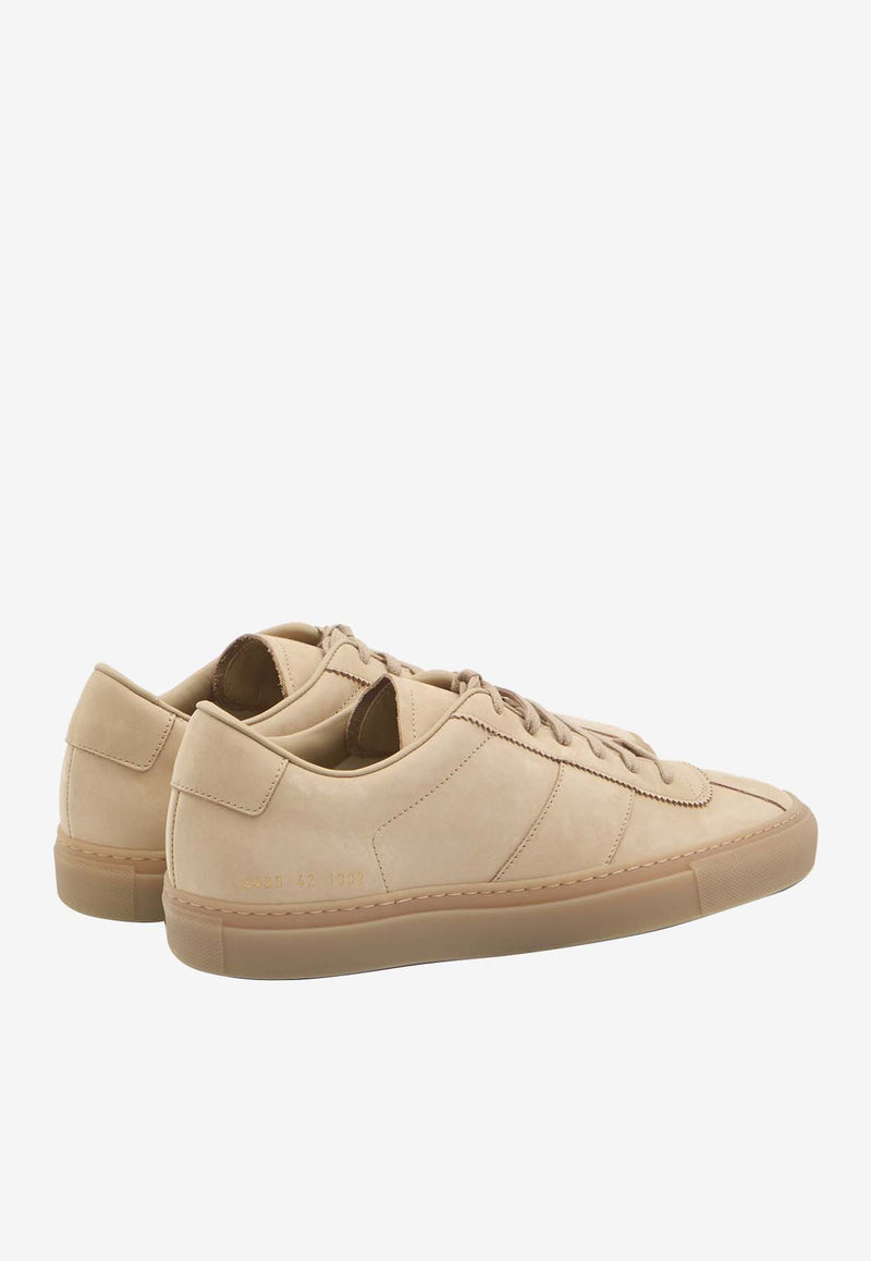 Common Projects Tennis Low-Top Suede Sneakers Beige 2485--1302