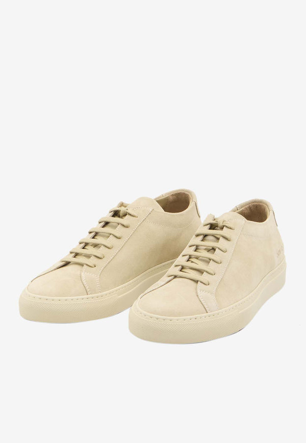 Common Projects Tonal Achilles Sneakers Beige 2478--3821