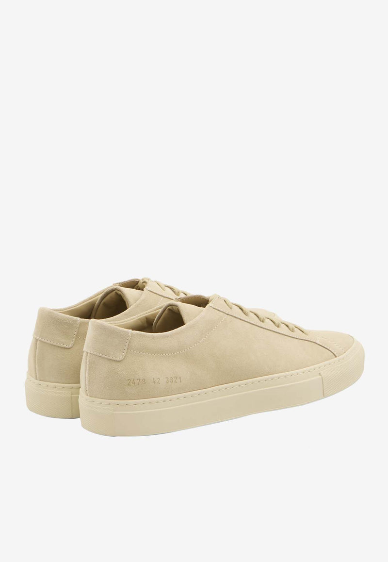 Common Projects Tonal Achilles Sneakers Beige 2478--3821