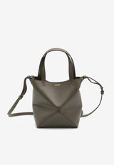 Loewe Mini Puzzle Fold Tote Bag Green A657V25X01--3969