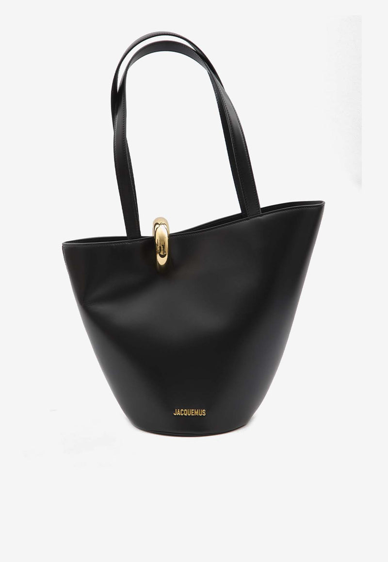 Jacquemus Medium La Bambola Shoulder Bag  Black 251BA412-3000-990