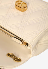 Valentino Medium Quiltie 67 Shoulder Bag Cream 6W2B0R07XCA--REN