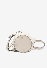 Tod
s Mini Leather Bucket Bag White XBWBUZK0100-UPP-B015