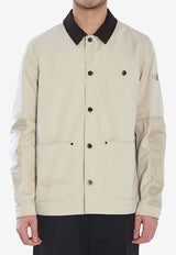 Moncler X Frgmt Geike Button-Up Shirt Jacket Beige 1A00018-M5267-216