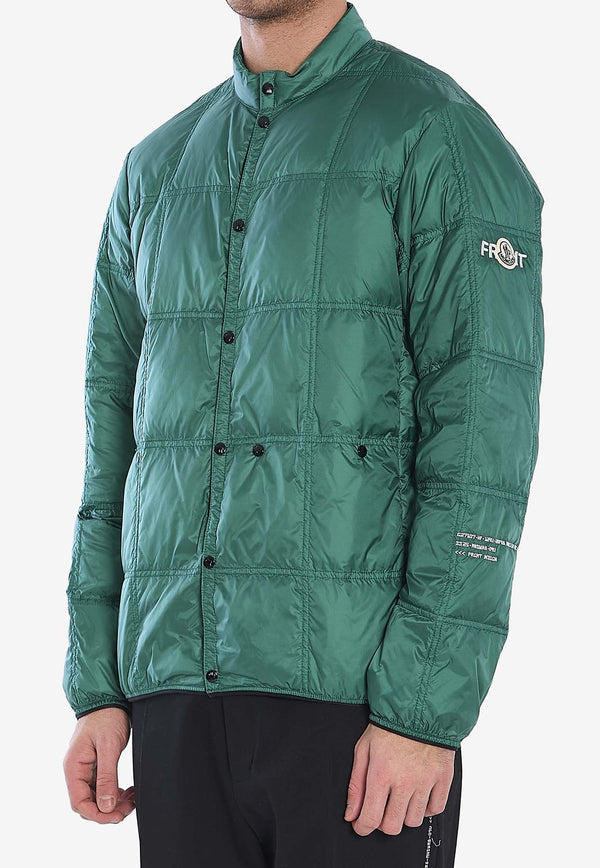 Moncler X Frgmt Jayel Short Down Jacket Green 1A00006-M6114-84L