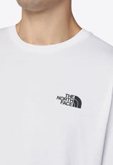 The North Face Embroidered Logo T-shirt White NF0A87NGCO/P_NORTH-FN41