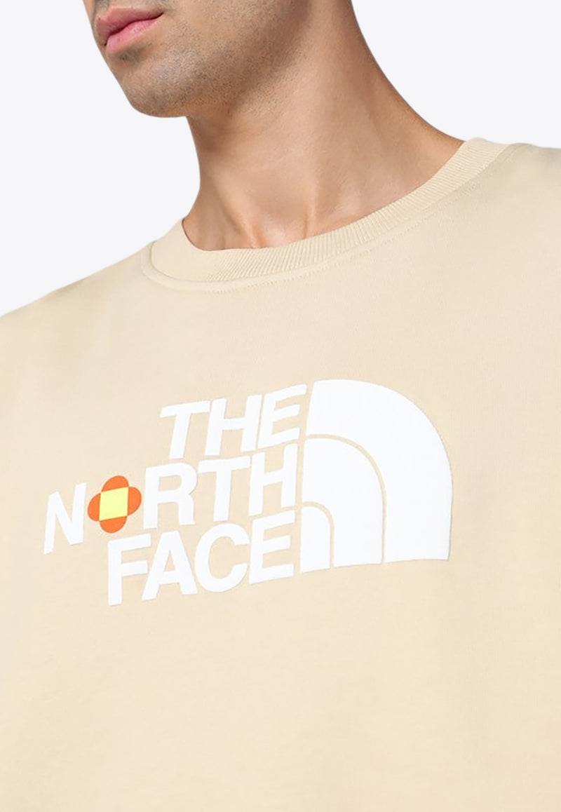 The North Face X Yinka Ilori Logo Patch Sweatshirt Beige NF0A89C8CO/P_NORTH-3X41