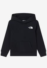 The North Face Kids Boys Logo Print Hoodie Black NF0A89H9CO/P_NORTH-JK31