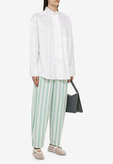 Margaux Lonnberg Nick Striped Long-Sleeved Shirt White NICKCO/O_LON-WHT