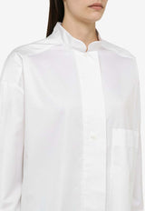 Margaux Lonnberg Nick Striped Long-Sleeved Shirt White NICKCO/O_LON-WHT