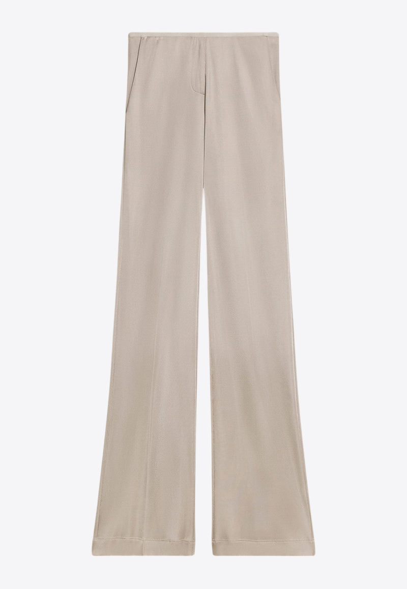 Helmut Lang Fluid Car Straight-Leg Pants Beige O02HW205BEIGE