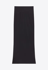 Helmut Lang Fluid Maxi Skirt Black O05HW302BLACK