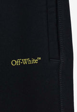 Off-White Kids Boys Logo Lettering Track Pants Black OBCH001F24-AFLE002/P_OFFW-1014