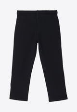 Off-White Kids Boys Logo Tape Track Pants Black OBCH009F24-AFLE001/P_OFFW-1001