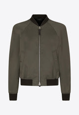 Tom Ford Zip-Up Bomber Jacket OBS028-FMA003S24 KB470