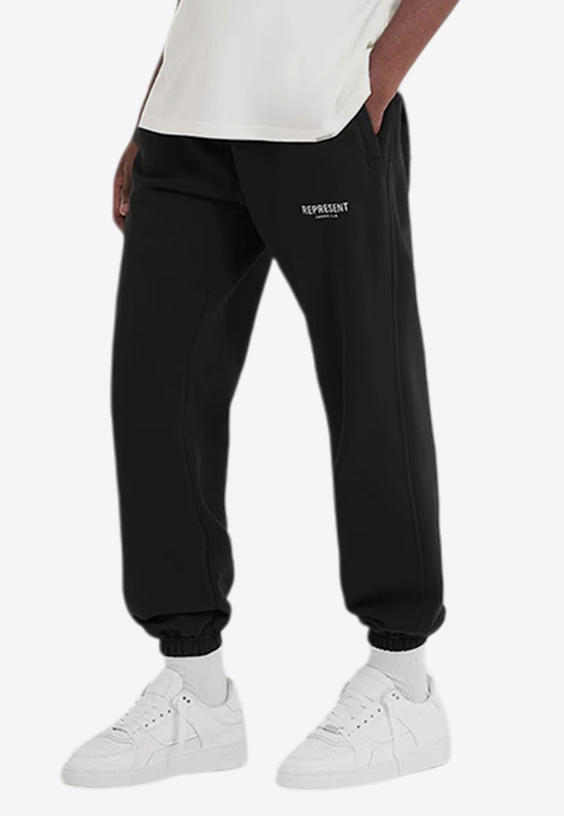 Represent Owners Club Printed Track Pants Black OCM41116BLACK