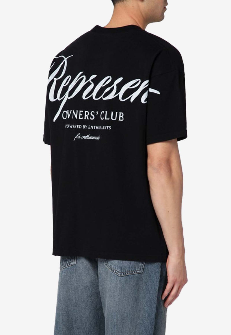 Represent Owners Club Logo T-shirt Black OCM41201CO/Q_REPRE-001