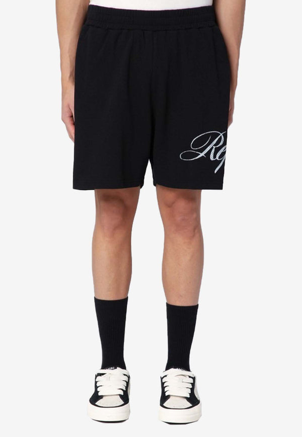 Represent Owners Club Logo Bermuda Shorts Black OCM41247CO/Q_REPRE-001