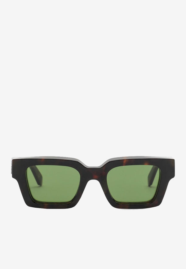 Off-White Virgil Square Sunglasses Green OERI126S24PLA001/O_OFFW-6055