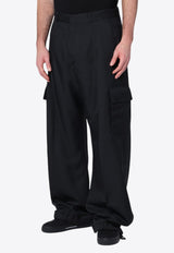 Off-White Mid-Rise Cargo Pants White OMCF037C99FAB002/Q_OFFW-1010