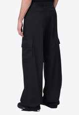 Off-White Mid-Rise Cargo Pants White OMCF037C99FAB002/Q_OFFW-1010