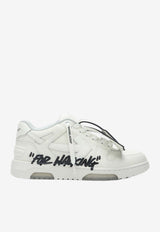 Off-White Out Of Office Leather Sneakers OMIA189C99LEA01A/Q_OFFW-0110