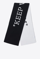 Off-White Keep Warm Reversible Wool Scarf Black OMMA067F24KNI001/P_OFFW-1001