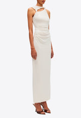 MISHA Arna Cut-Out Maxi Dress Ivory OND24DR017IVORY