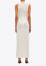 MISHA Arna Cut-Out Maxi Dress Ivory OND24DR017IVORY